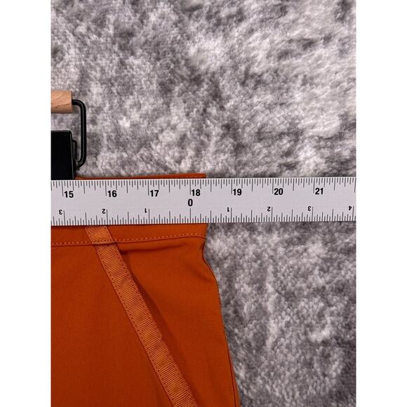 New Urban Outfitters Pants Large Mens Standard Cloth Orange Nylon Tapered Leg - Picture 3 of 7